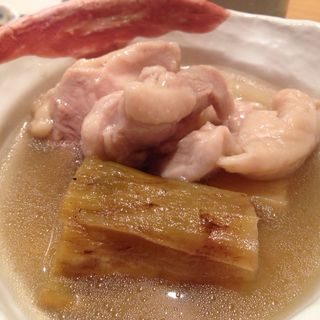 地鶏の治部煮(東日流旬彩しみず)