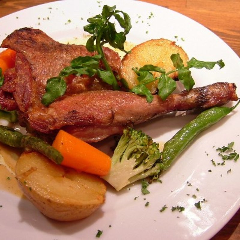 鴨のコンフィ(ん・ｂｉｓｔｒｏ)