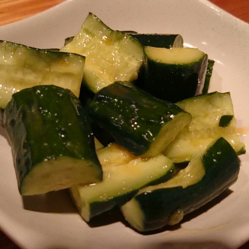 ピリ辛きゅうり漬(とり料理・居酒屋 ふぁみりー)