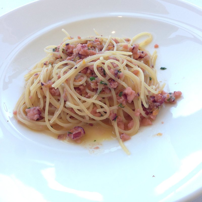 タコのラグーパスタ(ヒルトップ カシータ)