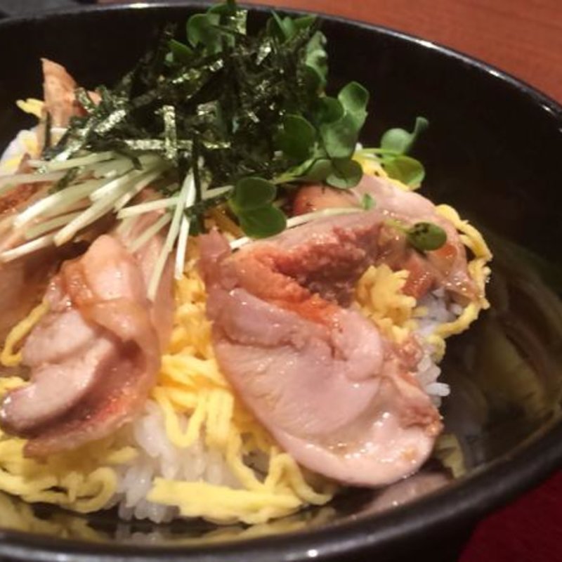 鶏丼(地鶏ダイニング ゆず)