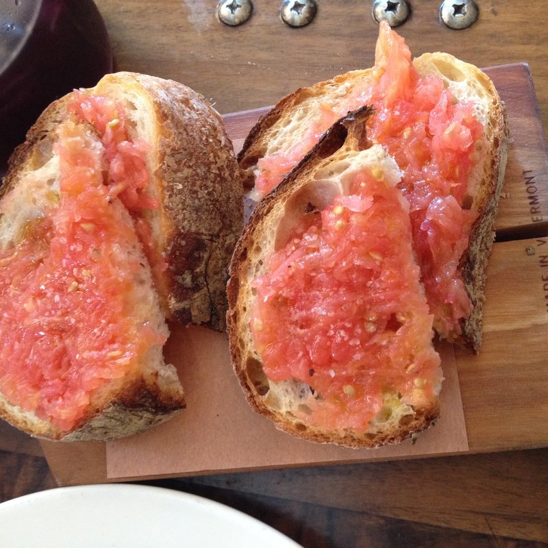 Pan con tomate(Barraca)