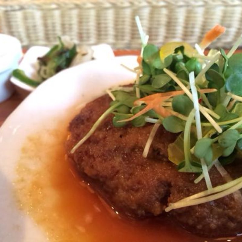 和風ハンバーグランチ(VISIONARY CAFE SWEETS)
