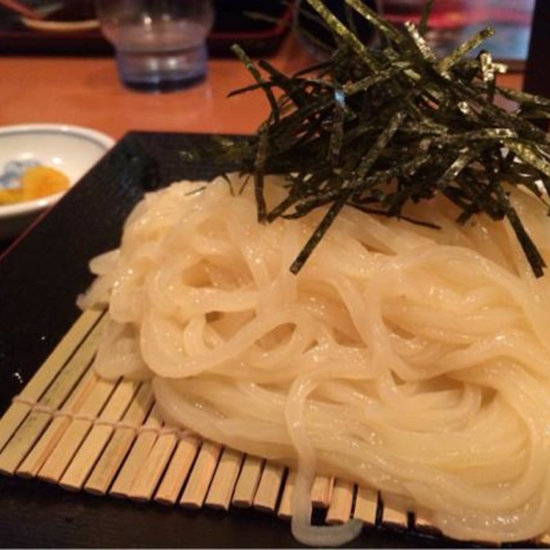 ざるセット(大地のうどん　博多駅ちかてん)