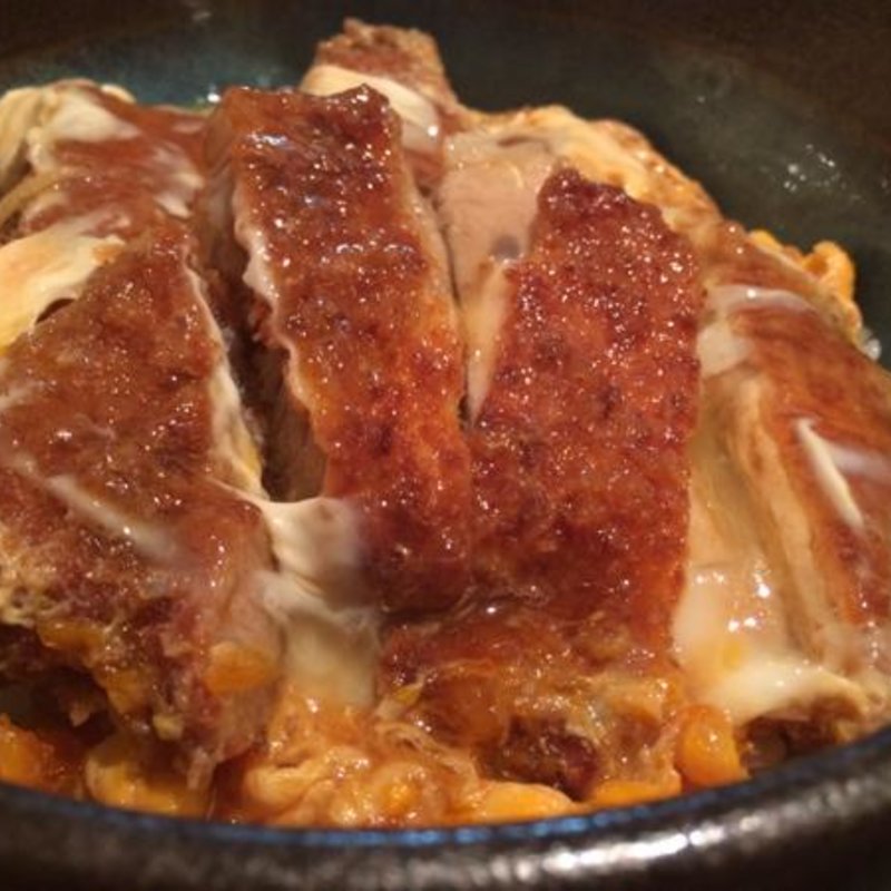 カツ丼(大地のうどん　博多駅ちかてん)