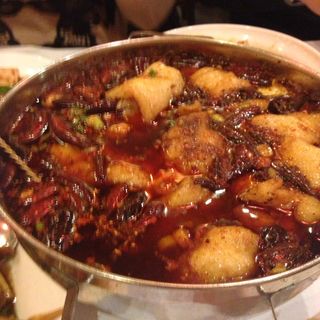 Spicy water boiled fish(Szechuan Gourmet)