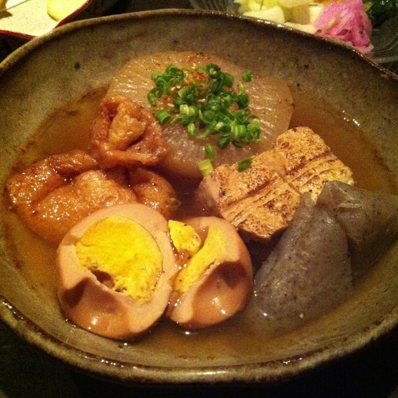 おでん　おまかせ5種盛(五十棲)