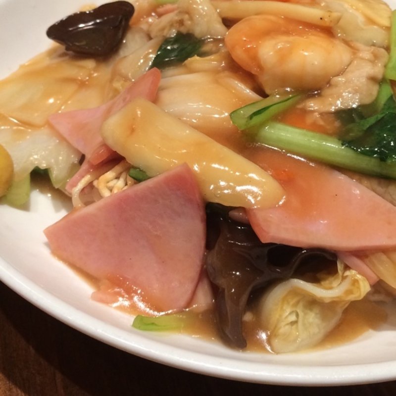 五目あんかけ焼きそば(鍋家 阿佐ヶ谷店)