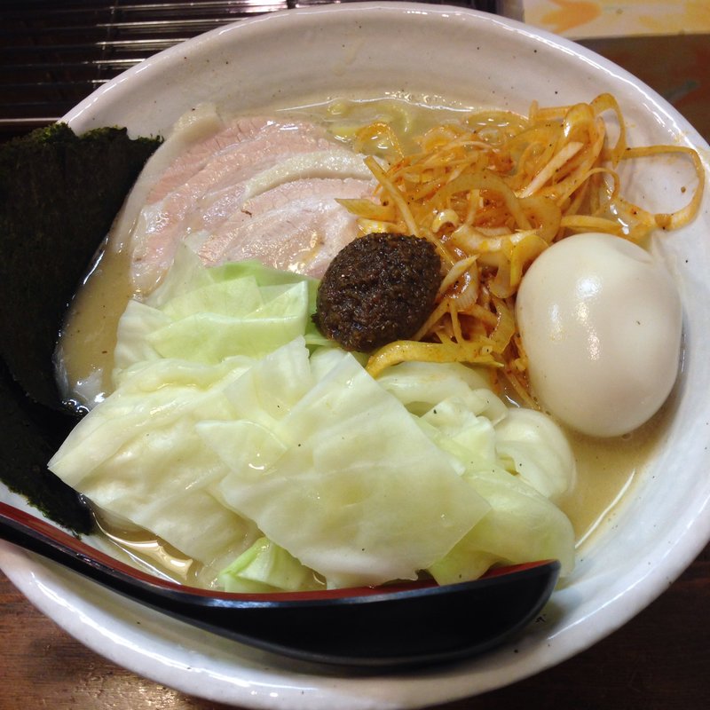 熟成練り醤油らーめん、スペシャル(無銘)