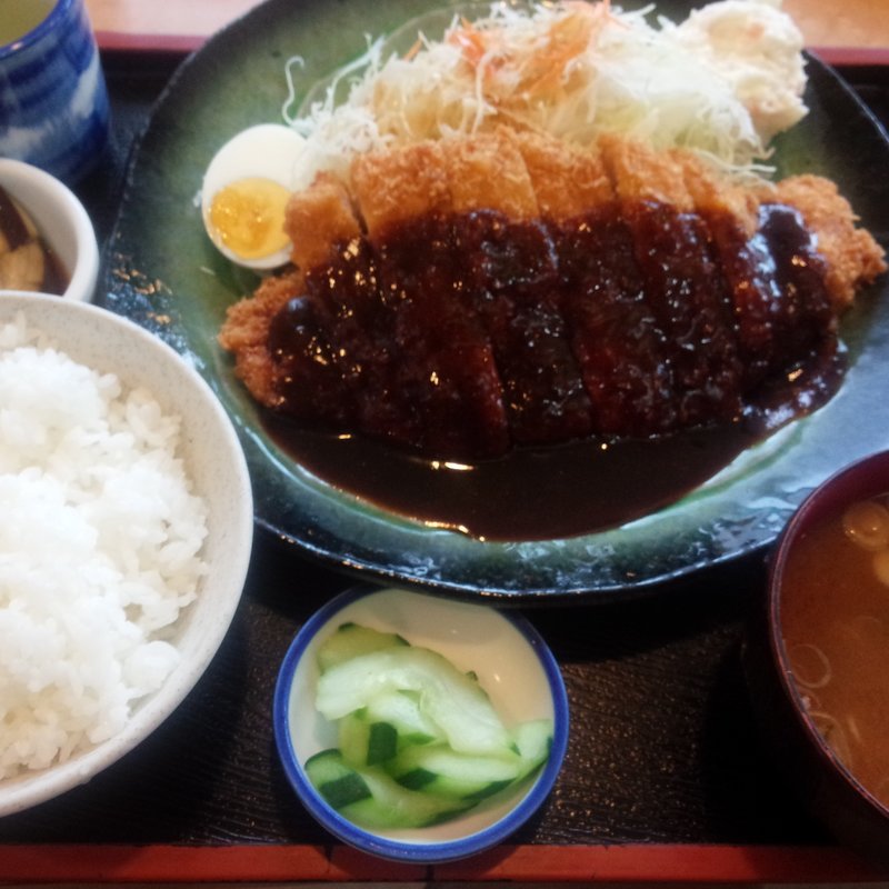 味噌かつ定食(角屋)