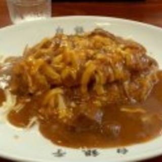 カツカレートッピングチーズ(白銀亭)