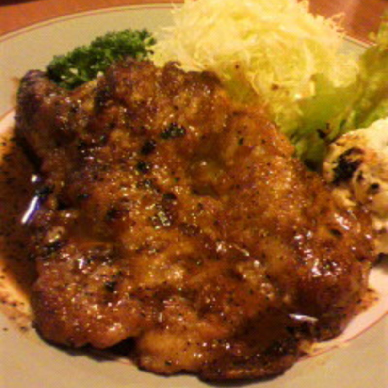 チキンソテー(洋食 津久志亭)