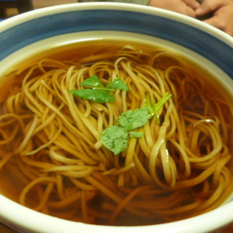 かけそば(小さなそば屋　福寿　杉田)