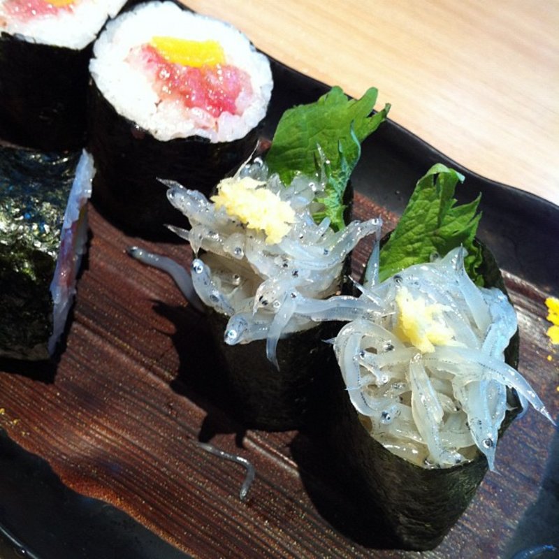 生しらす(廻転寿司CHOJIRO 二子玉川店)