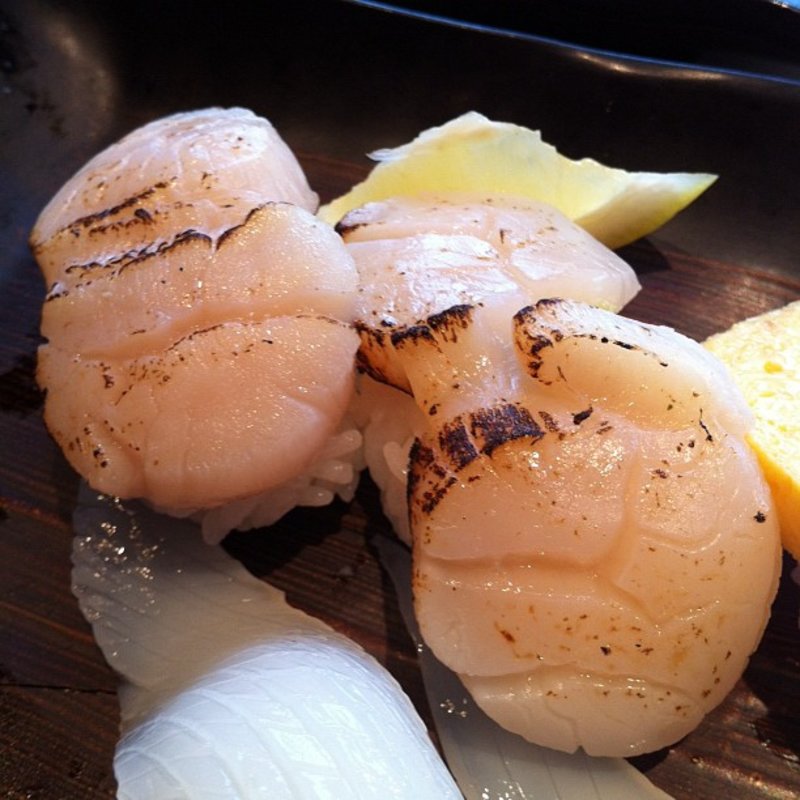 あぶりほたて(廻転寿司CHOJIRO 二子玉川店)