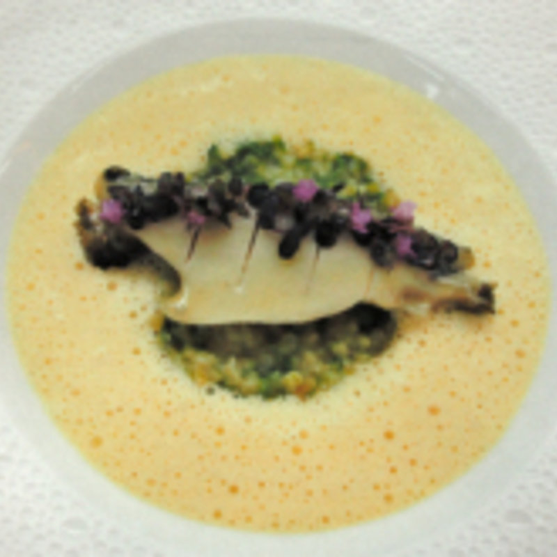 黒鮑のバターポッシュ(ロオジエ （L'OSIER）)