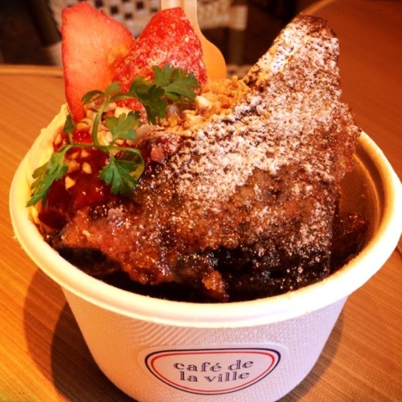 ストロベリーチョコ(cafe de la ville)