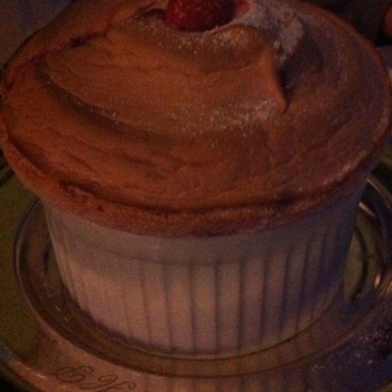 warm “Bergeron”apricots Spuffle Summer batter Pudding(Louis XV)