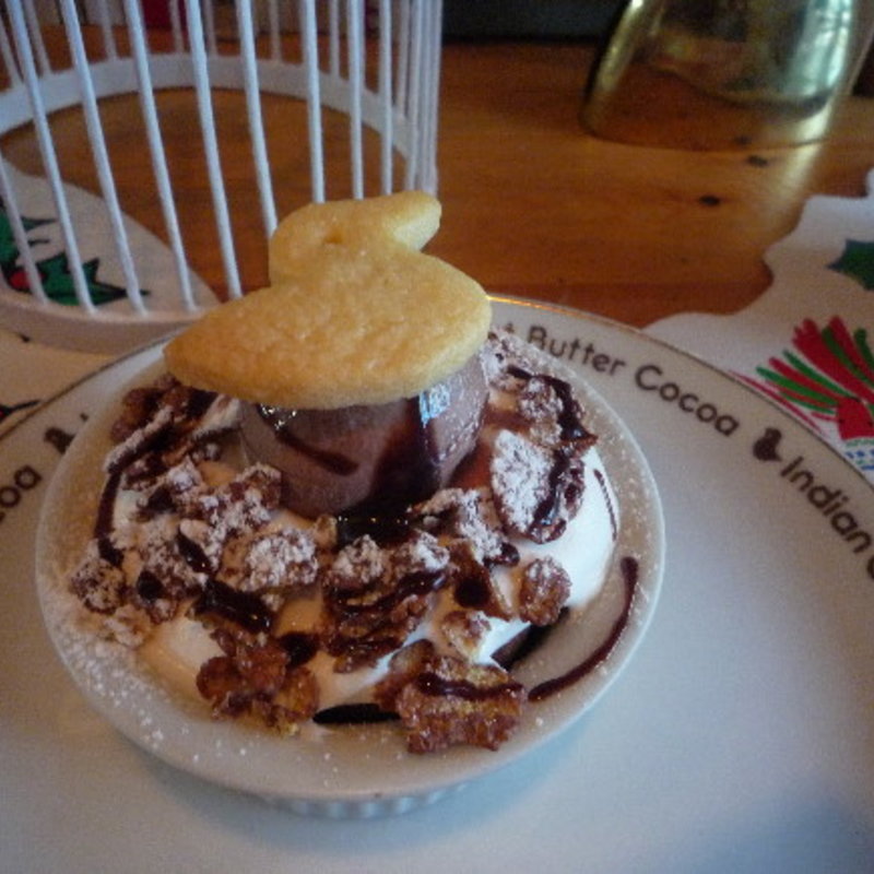 鳥かごケーキ(COCOA SHOP AKAITORI)