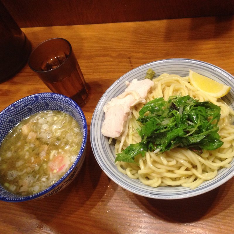 淡麗塩つけ麺(百日紅)
