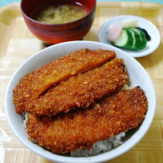 ハムカツ丼(ゑびす食堂)