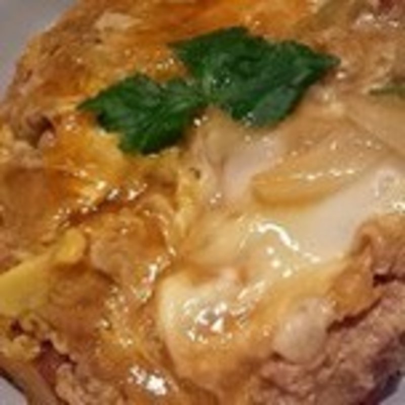 ハムカツ丼(キッチン中田中)