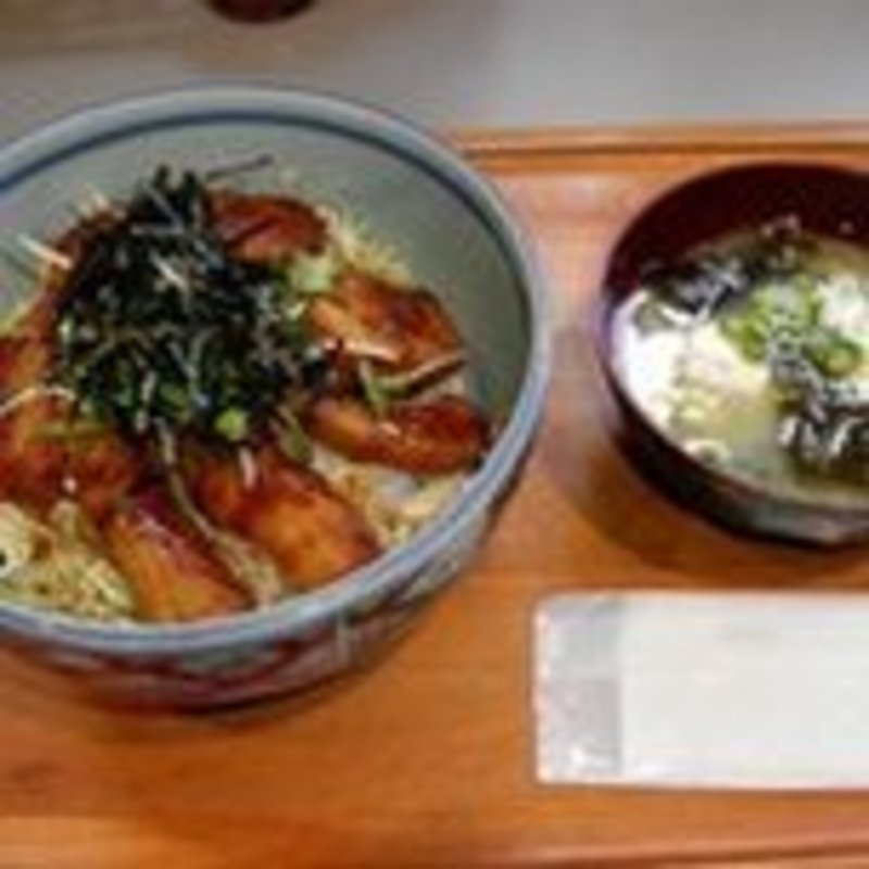 ハムカツ丼(停満里)