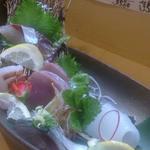 和歌山の造り5種盛(うえだや)