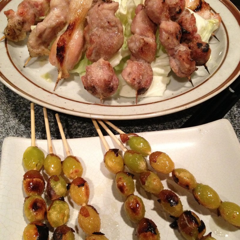 ぎんなん、若鶏もも(もも屋 八事店)