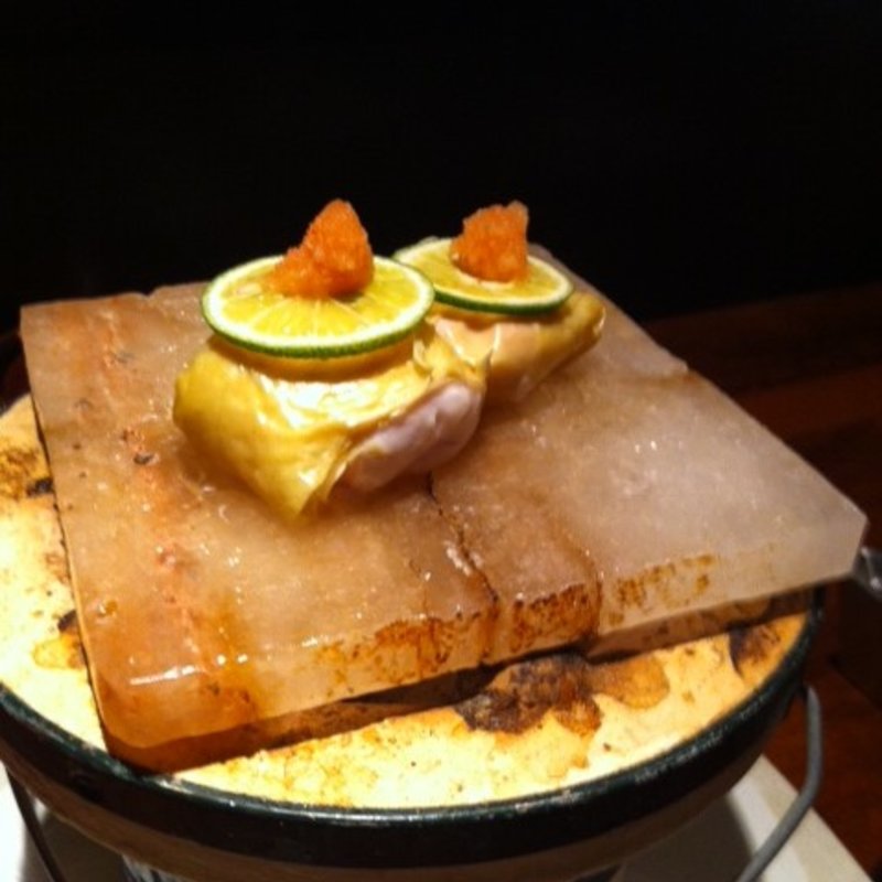 白子の岩塩焼き(國廣中洲本店)