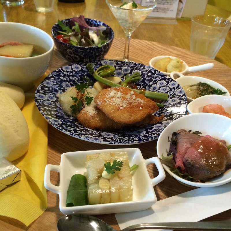 Bランチ(メインは豚肉)(Hana Art Cafe)