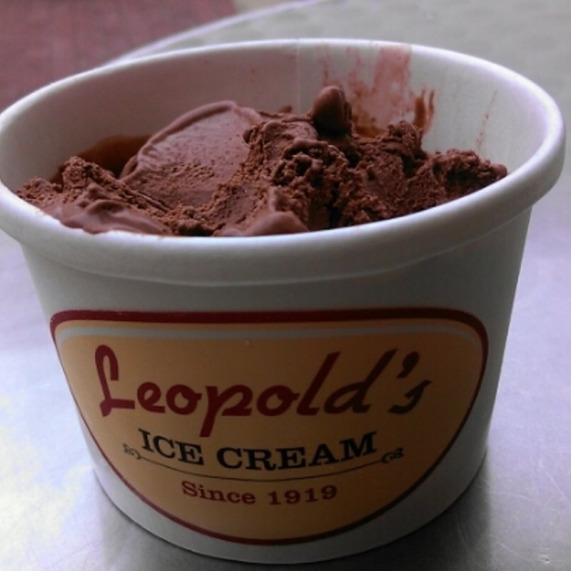 Chocolate Ice Cream(Leopold's Ice Cream)