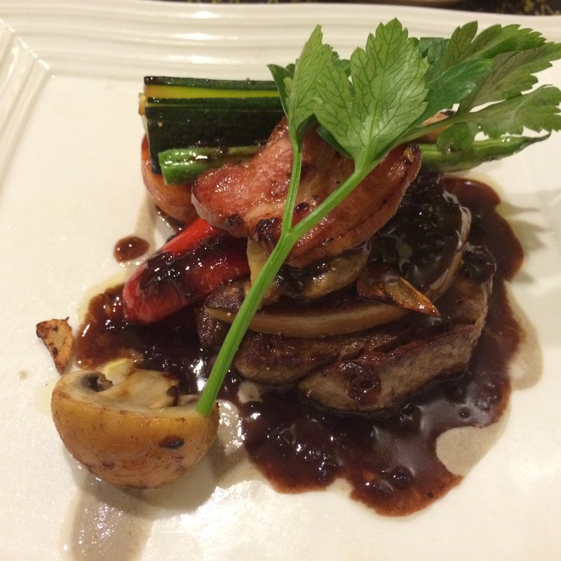 フォアグラのステーキ(レザンジュ)