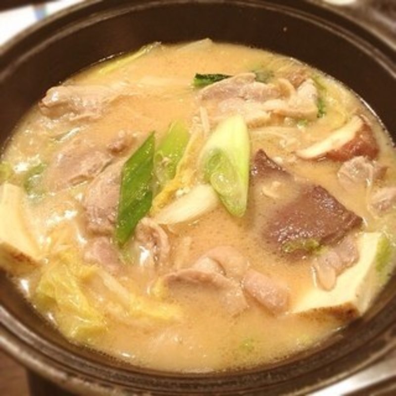 三ぞく鍋(くまげら)