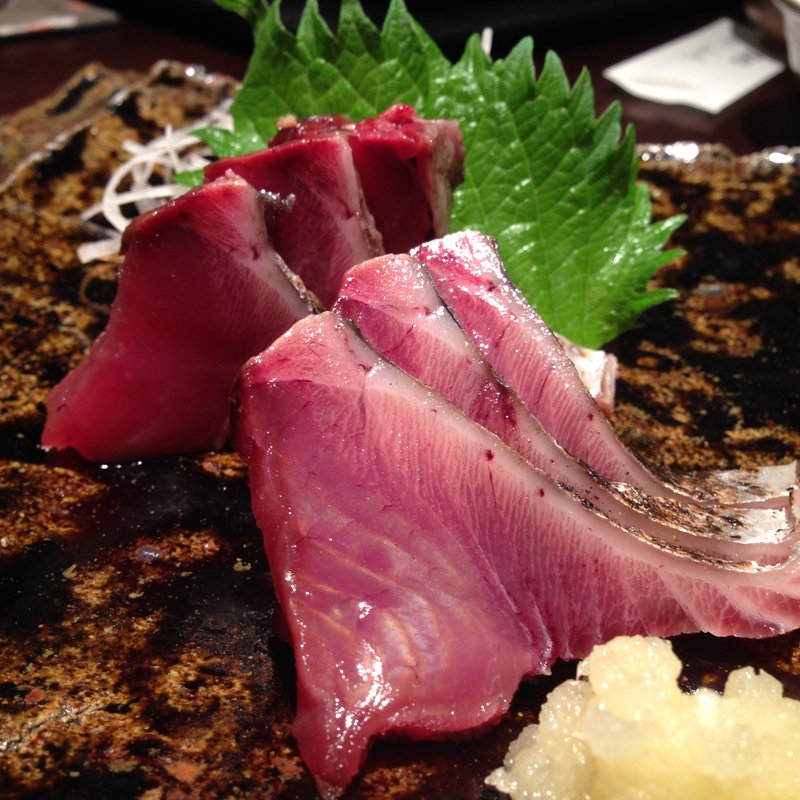 鰹のお造り(東日流旬彩しみず)