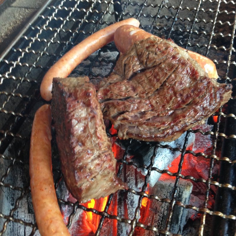 ステーキ＆ソーセージランチ(HILL TOP)