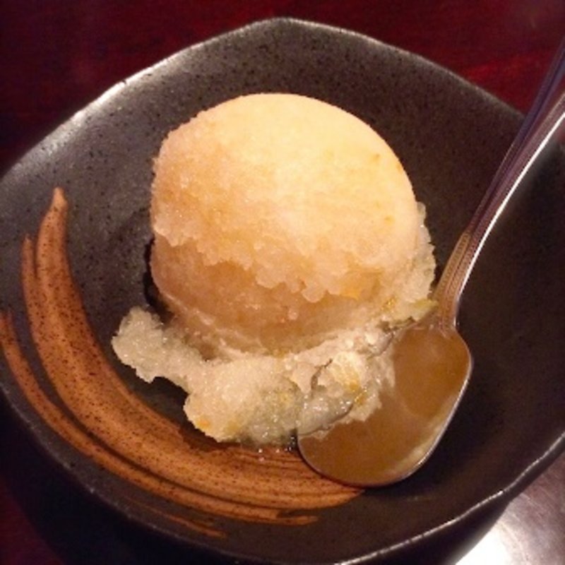ゆずシャーベット(YUZU)