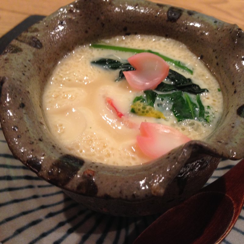 百合根茶碗蒸し(東日流旬彩しみず)