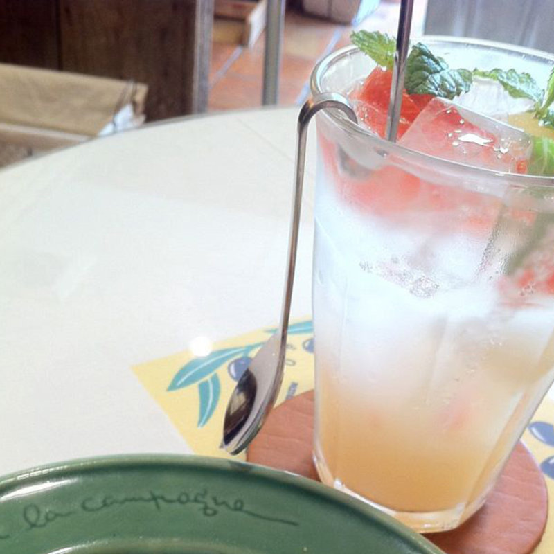 ラズベリーソーダ(ア・ラ・カンパーニュ大井町店)