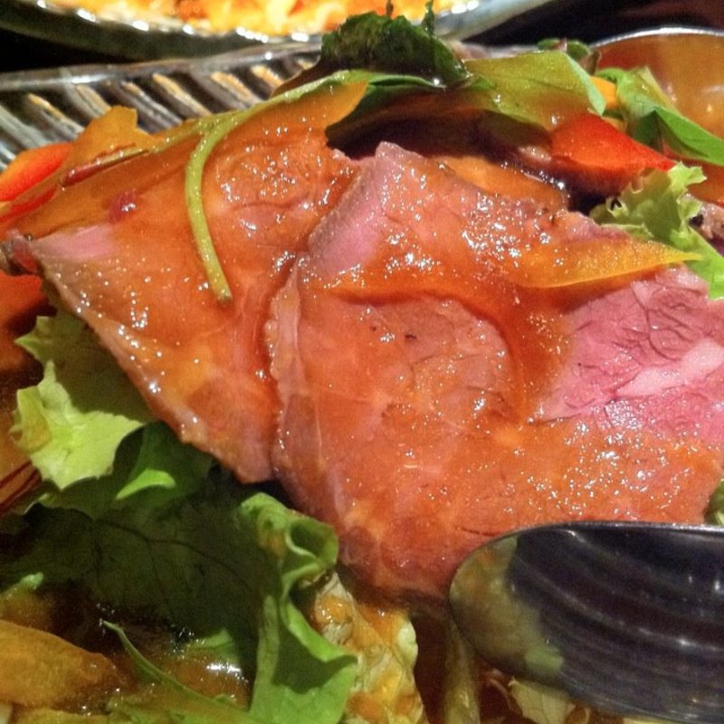 ローストビーフのサラダ(一粋 恵比寿店)