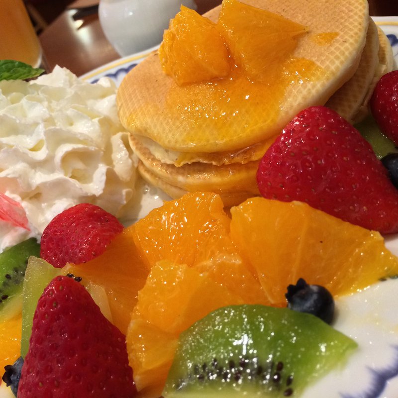 椿屋のパンケーキ(椿屋カフェ グランデュオ蒲田店)