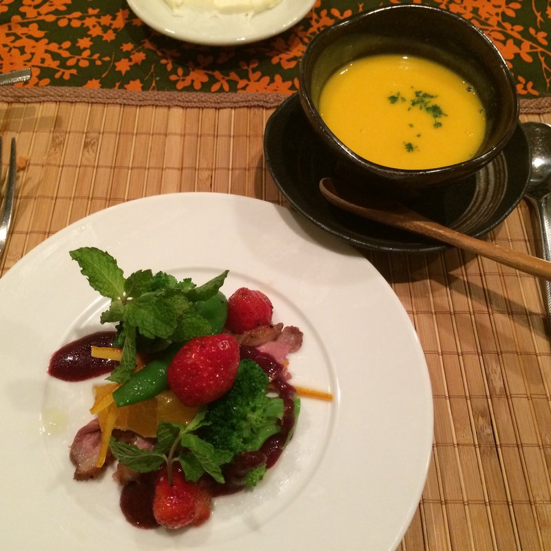 鴨のサラダ(レザンジュ)