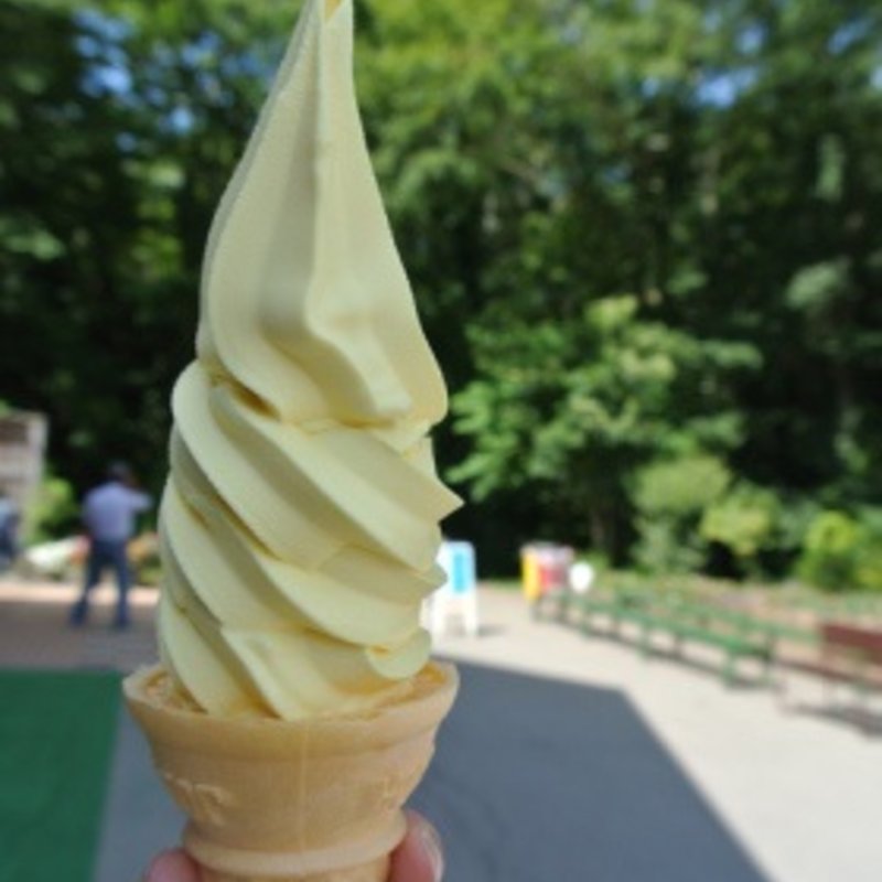 とうもろこしソフトクリーム