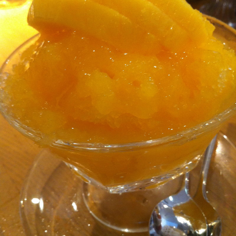 マンゴ氷(ごとうフルーツ)