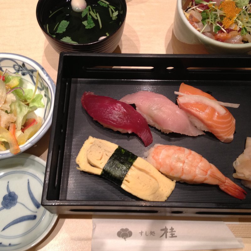 ランチ(すし桂　名古屋高島屋店)