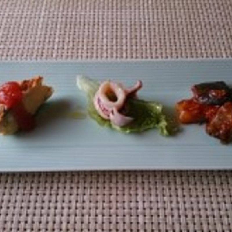 本日の前菜 3品(la casa di Marco)
