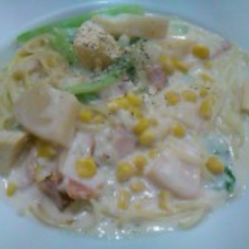 きの子とクリームソース(ＯＣＴＯＢＡＳＴＡ)