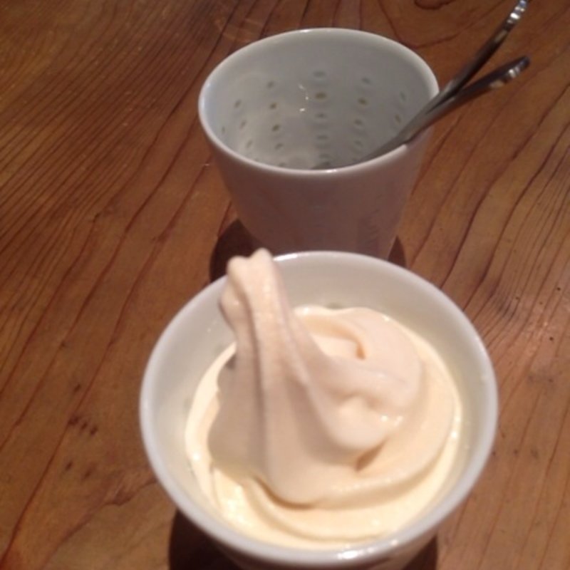 想いやりソフトクリーム(からんころん食堂)