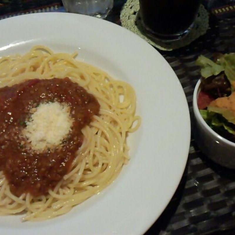 スパゲッティーボロネーゼ(Garden villa cafe)