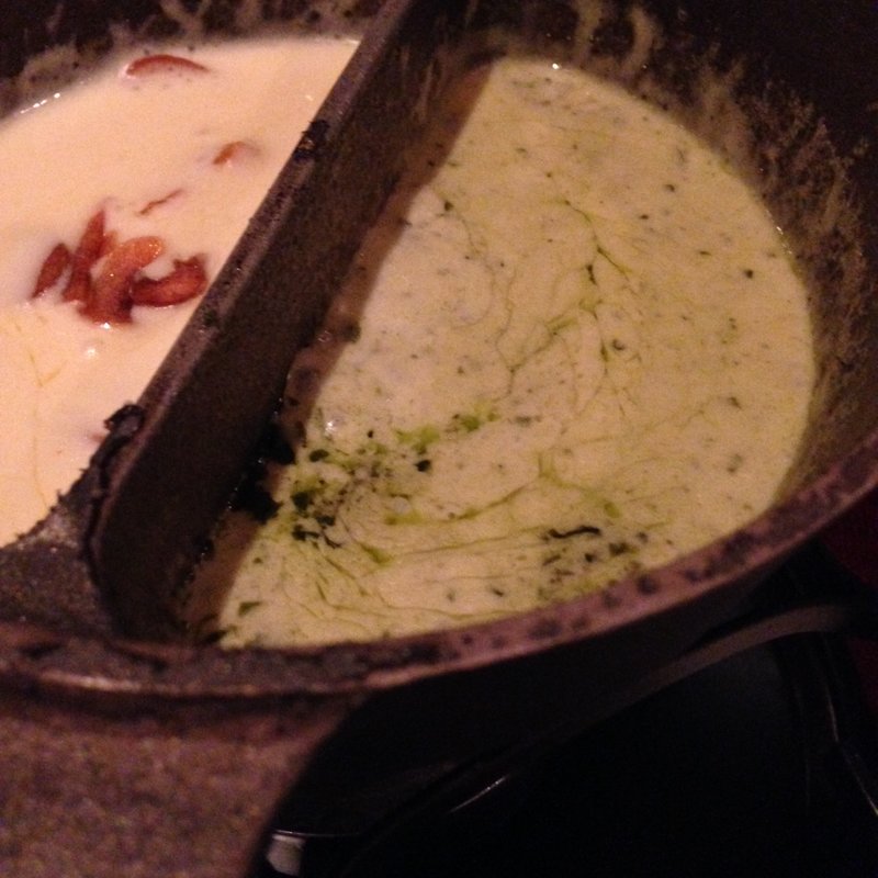 チーズフォンデュ(ピアット　～ピエモンテ～銀座)